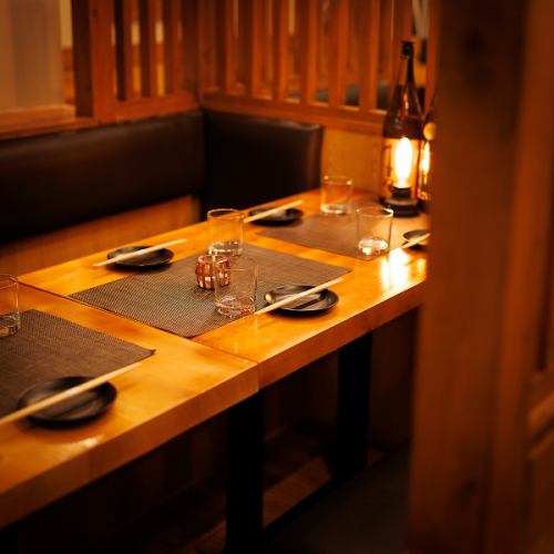 [Available for 2 or more people] ◆ Enjoy your meal in a spacious space