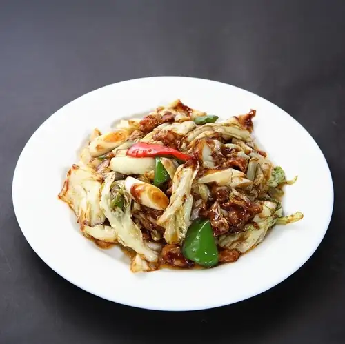 回鍋肉/黒酢古老肉