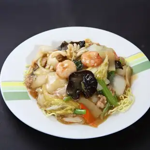 什錦炒麺/肉糸炒麺/什錦炸麺/牛肉糸炒麺