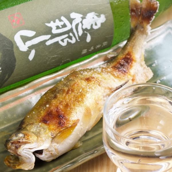 【美濃樽のおすすめメニュー】あゆの塩焼き
