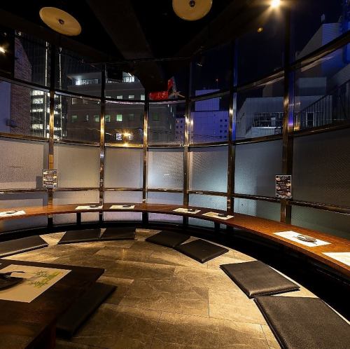 最大2名様まで！夜景の見えるカウンター席も人気♪