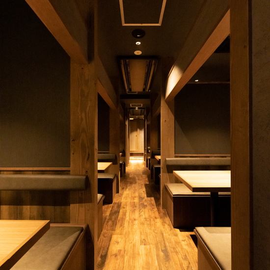 Japanese private room private space / all-you-can-drink course is also fulfilling ♪