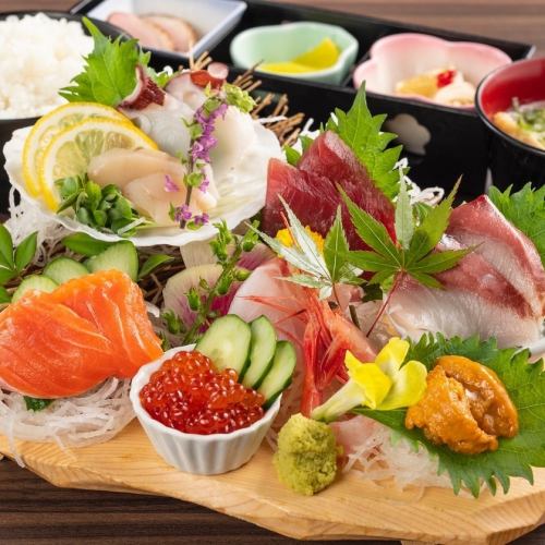 Toyoichi sashimi set meal