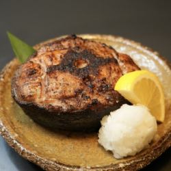 Grilled salted tuna tail