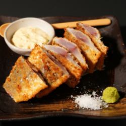 Rare fried horse mackerel