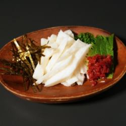 Crunchy plum yam strips