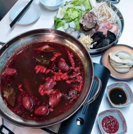 【冬季限定】牛タン火鍋で中華堪能コース