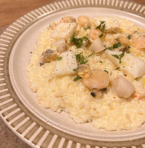 리조또는 어느 쪽인가 선택해 주세요."토마토 소스" "크림 소스"