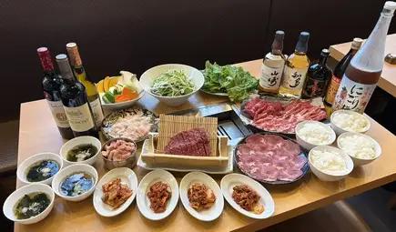 名物と希少部位を贅沢に味わう特選！笑楽苑コース※飲み放題は＋2000円(税込)