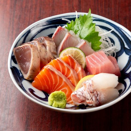 Assortment of 3 Kinds of Sashimi