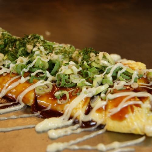 肉厚半熟とんぺい焼き/和がらしとんぺい焼き