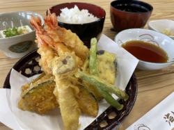 Tempura set menu