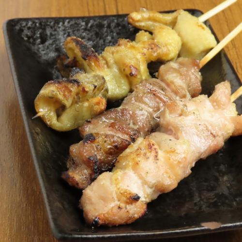 [3 parts to choose from♪] Assorted grilled skewers