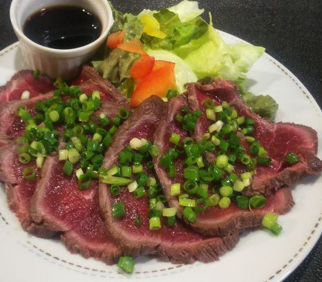 Domestic beef tataki