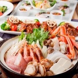 <11/18～>《個室確約》【厳選(鍋)コース】全8品2時間飲み放題付 5500円⇒5000円（税込）