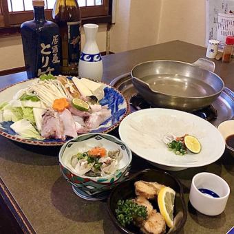 選べる4種類の鍋◎【鍋コース＜全4品＞2,000円(税込)】