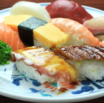 握り盛り合わせ(並)