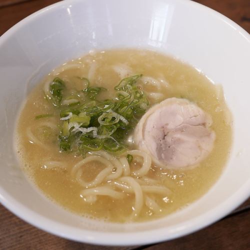 Chicken broth salt soba