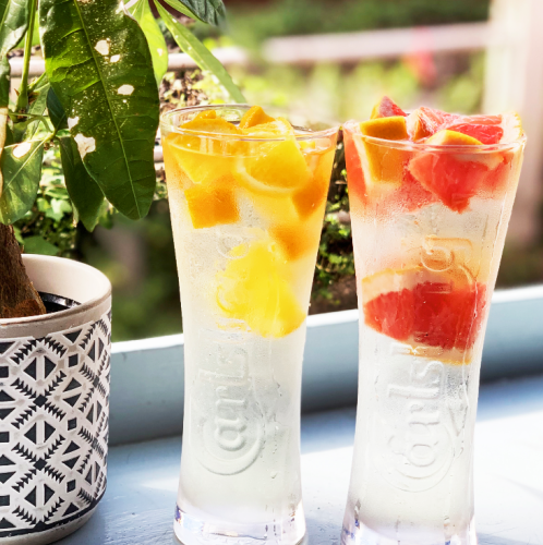 [Fruit sparkling with plenty of fruit juice] It is very popular with women because of its refreshing taste.