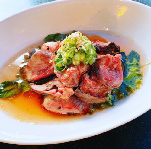 White liver steak