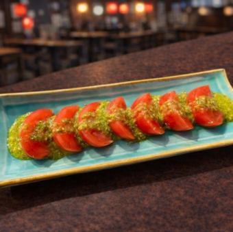 冷やしバジルトマト