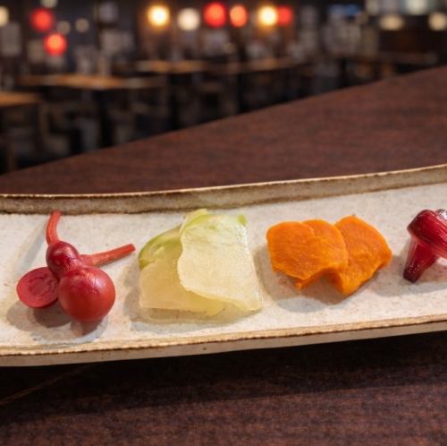 気まぐれ漬物盛り合わせ