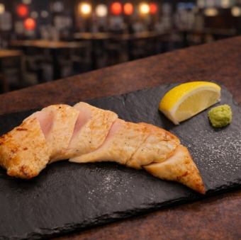 漬けささみの一本炙り