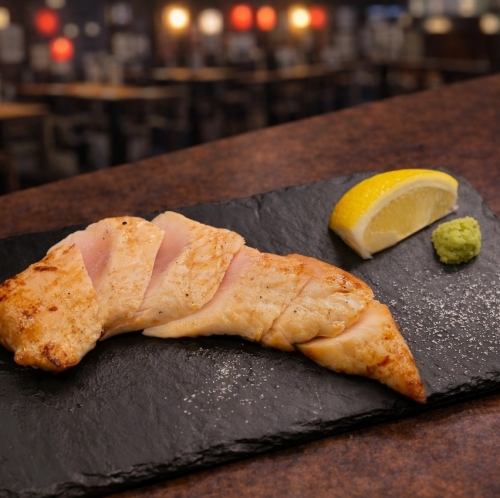 漬けささみの一本炙り