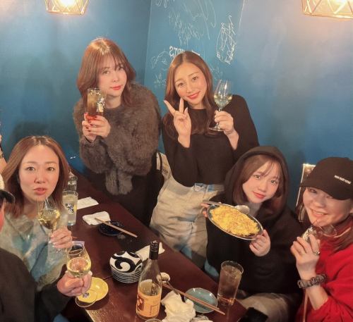 Recommended for girls' get-togethers, welcome parties, and farewell parties.