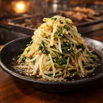 無限ナムル(豆もやしと豆苗のナムル