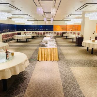 【150名様まで】シルクロード　大宴会場立食ブュッフェ会場