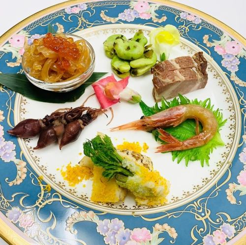 五種冷菜盛合せ 中(3～4)