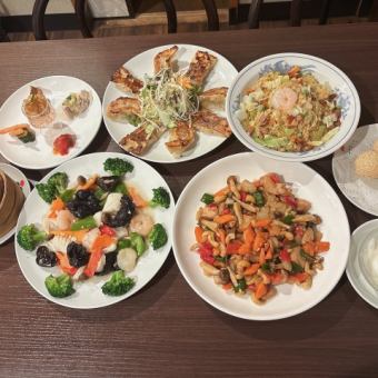 飲み放題付き【全8品】旬の味覚を堪能できる、お手頃価格の<林(はやし)コース>5800円(税込)