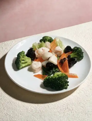 Warm Seafood Salad
