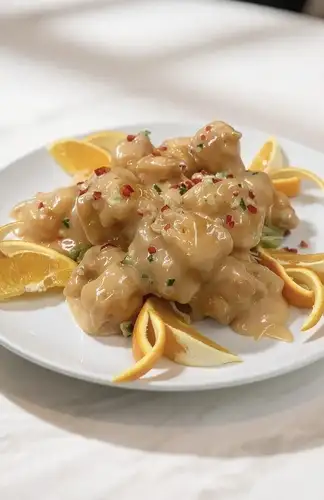 Shrimp with mayonnaise sauce