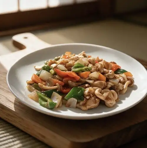 Chicken and Cashew Nut Stir-fry