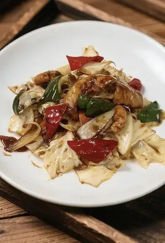 Cooked meat