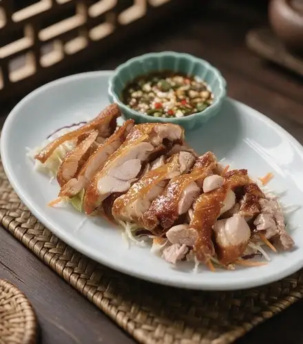 Beijing-style crispy chicken