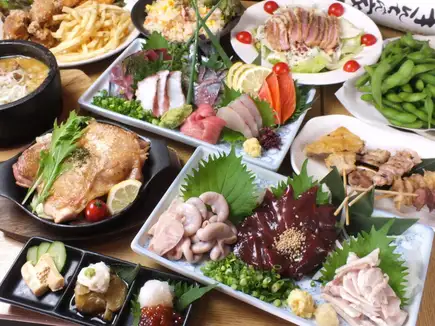 【120分飲放付】きんちゃん家看板メニューがっつり満腹コース！3580円