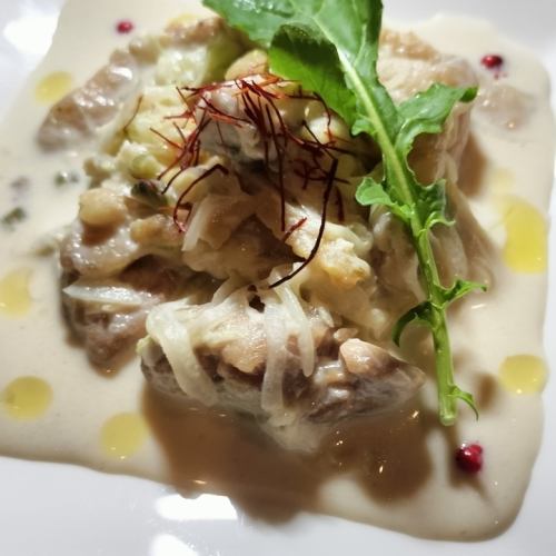 大吟醸に捧げるチキンフリカッセ