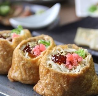 旅の思い出に!当店オリジナルの創作そば料理