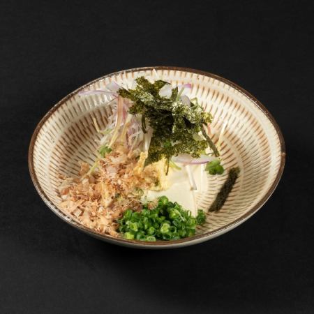 薬味たっぷり冷奴