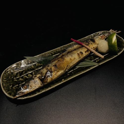 旬！北海道産秋刀魚の塩焼き