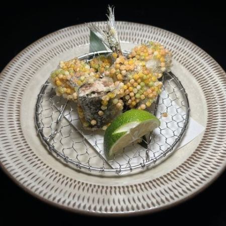 サンマの変わり揚げ