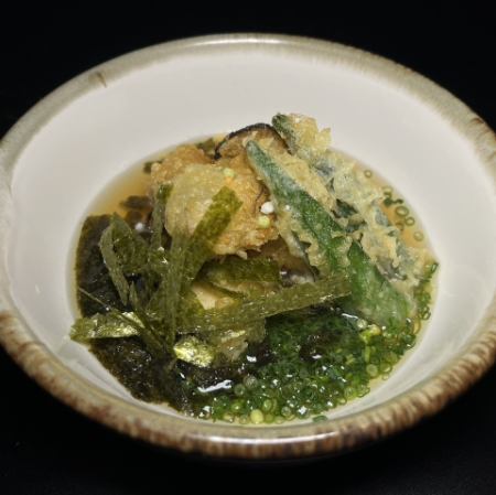 広島県産カキの揚げ出し