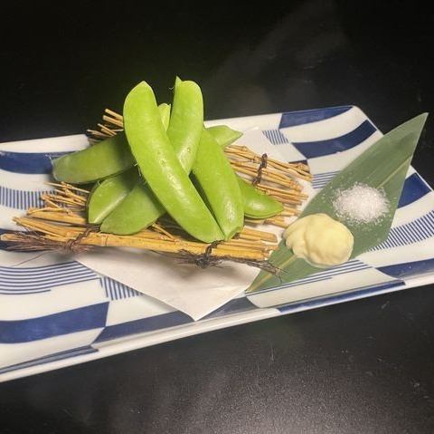 釜揚げスナップエンドウ