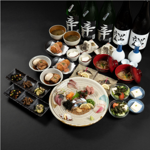 飲み放題付きのお得なコース♪