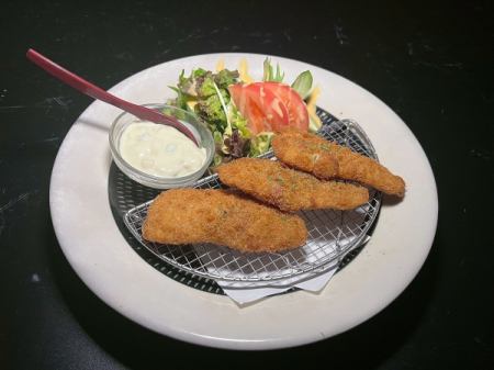 長崎県松浦のアジフライ 山葵タルタルソース