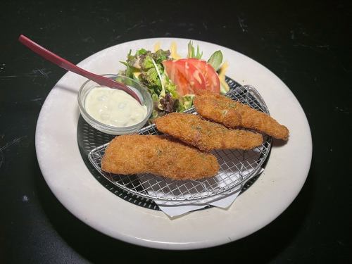 長崎県松浦のアジフライ 山葵タルタルソース