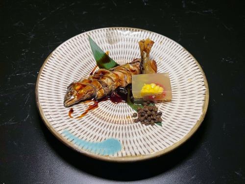 鮎の山椒煮 有馬山椒